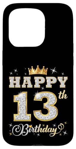 Happy 13th Birthday 13 j̎q ̎q ap[eB[ X}zP[X iPhone 15 Pro p