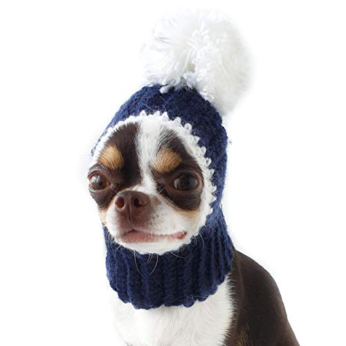 Pompon Knit Dog Clothes Dogs Hats 