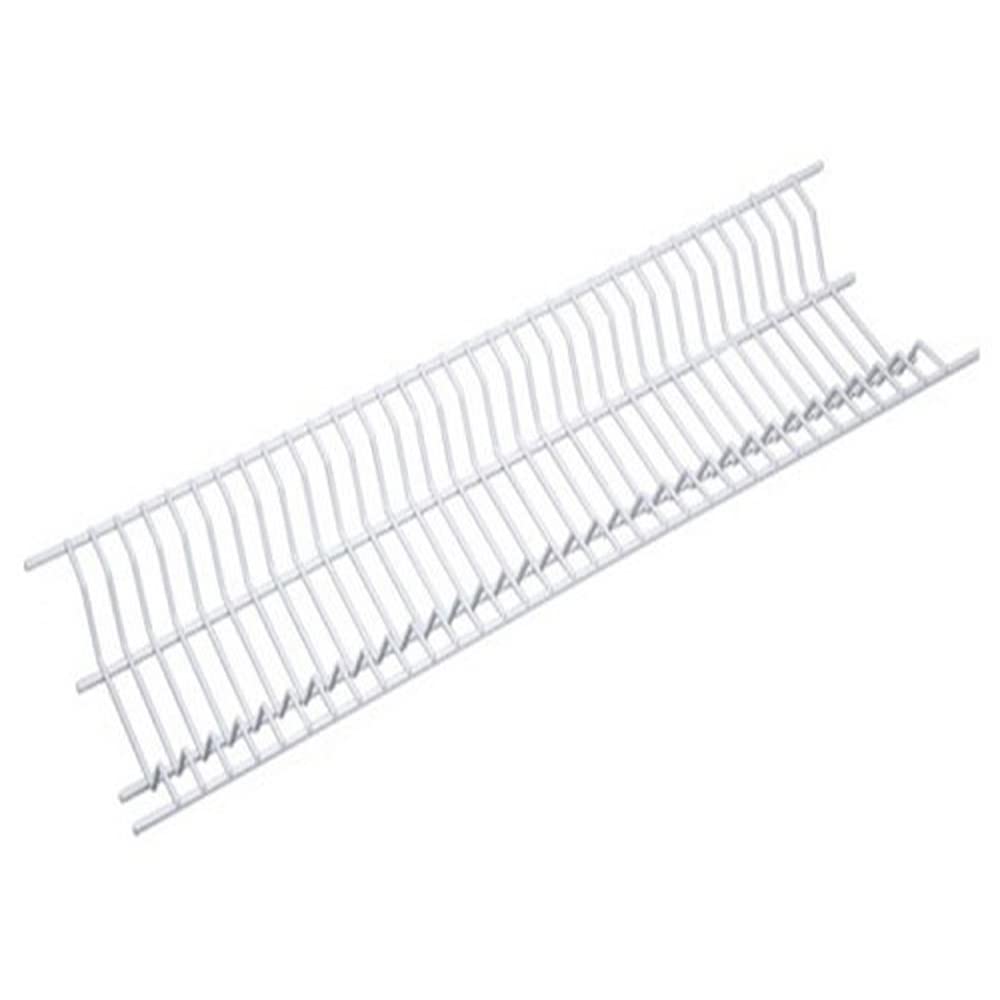 Sauvic 92200 - Escurreplatos Armario plastificado 85 cm, Color Blanco, 85 x 22 x 5 cm