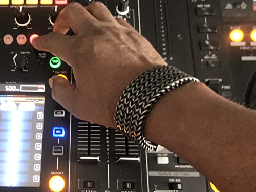 Bold Masculine Heavy Vintage Black 316L Stainless Steel 30Mm Wide Franco Link Bracelet For Men #TOP6