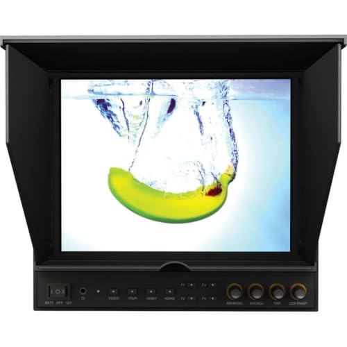 Image of LILLIPUT 969B /O /P 9.7 inch LED Field Monitor, 1024x768, Dual HDMI Input & One Output, Advanced Functions