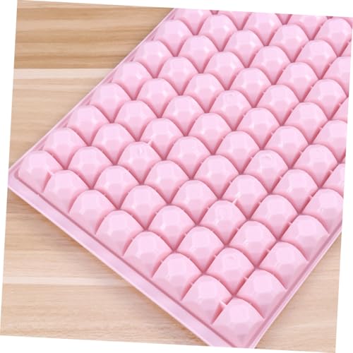 Bandeja de hielo mini 96 cubos de silicona y plástico miniatura 3