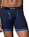 Hanes Men's  5-Pack Ultimate FreshIQ Assorted Long Leg Boxer with ComfortFlex Waistband Briefs