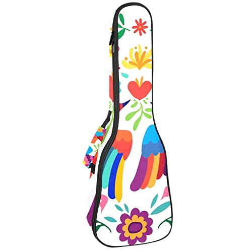 Housse ukulélé ténor sac étanche rembourré pour transport de guitare soprano 53,3 et 61 cm