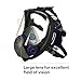 3M Ultimate FX Full Facepiece Reusable Respirator, FF-402, NIOSH, ANSI, Six-Strap Harness for a Secure Comfortable Fit, Cool Flow Valve, Passive Speaking Diaphragm, Medium