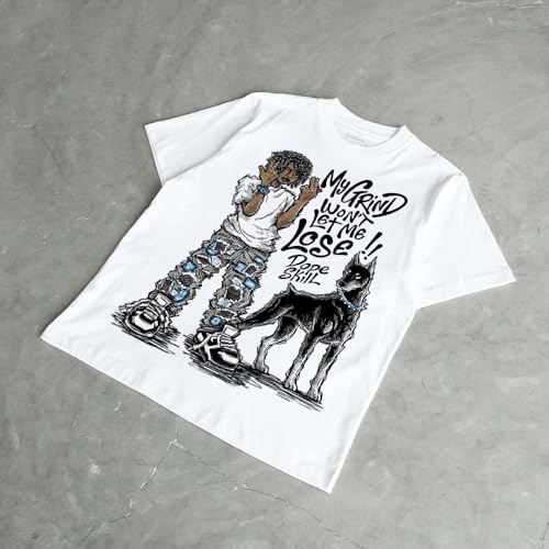 Image of DopeSkill Graphic Tee Streetwear Hip Hop Hypebeast Unisex T-Shirt Sneaker Colour Matching Shirts Rapper Mouth