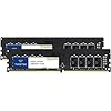 Timetec Kit premium de 32 GB (2 x 16 GB) DDR4 3200 MHz (o 2933 MHz o 2666 MHz) PC4-25600 no XMP CL22 1.2V sin ECC sin búfer 2Rx8 Rango dual 288 pines UDIMM PC de escritorio Memoria RAM Actualización