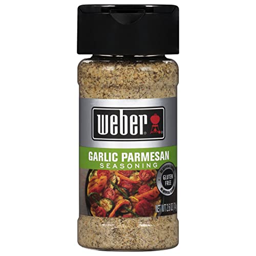 Weber Garlic Parmesan Seasoning, 2.6 Oz