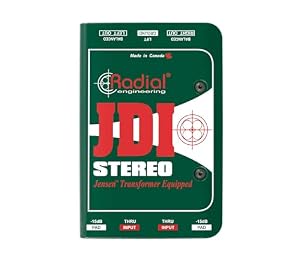 Radial JDI Stereo Passive DI-Box