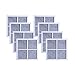 6Filtr powietrza do lodówko-zamrażarki LG LT120F LFX31925SW, LFX31925SB LFX25991ST,LFX31945ST Części zamienne do filtrów bawełnianych (kolor: 2 szt.) (Color : 8pcs)