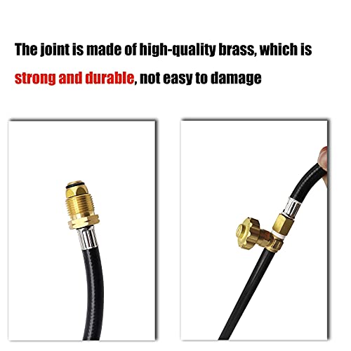 500,000 Btu Propane Weed Burner With 10 Ft Hose Adjustable Flame Control Flint Ignitor, Heavy Duty Weed Burner For Propane Tank,Snow Melting, Roofing, Roads Etc #TOP6