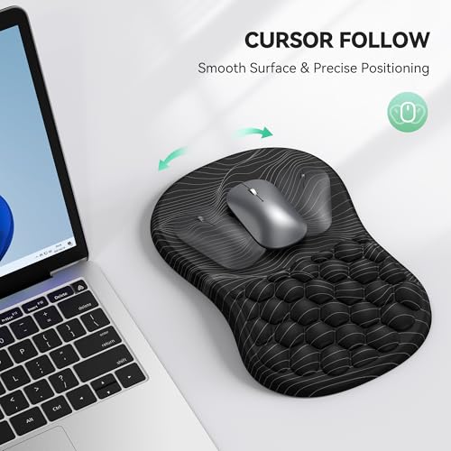 TECKNET Ergonomic Mouse Pad with Wrist Rest