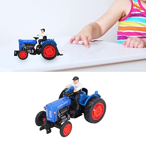 Bauernhof-Traktor-Spielzeug, kognitive Entwicklung, Kinderzimmer-Spielzeug, hören Sie auf, zu Hause zu Spielen! Blau – Bild 3