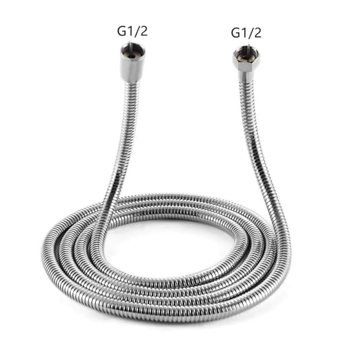 Manguera de ducha de acero inoxidable 304 negro flexible de 3 metros para baño moderno 3