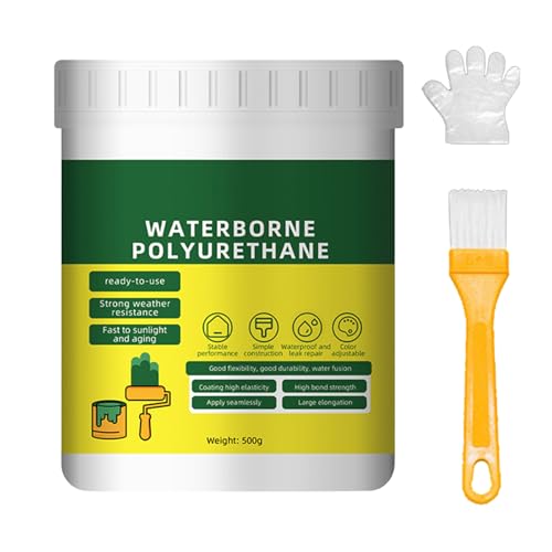 Caoutchouc Liquide Étanche - Rubant En Caoutchouc Étanche - Peinture Étanche À L'eau Intérieure | Peinture Au Latex Isolante Pour Réparation De Toit, Sous-sols, Campeurs Et Solutions D'étanchéité Du B