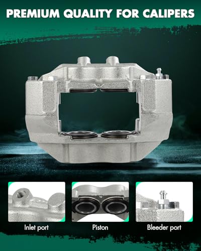 Image of SCITOO 191830 Front Left Disc Brake Caliper Assembly Without Bracket for Toyota for 4Runner 1996-2002,for Toyota for Tacoma 2004