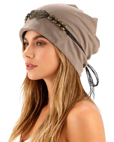 Gorro Slouchy para Mujer estilo Vintage Y2K miniatura 1