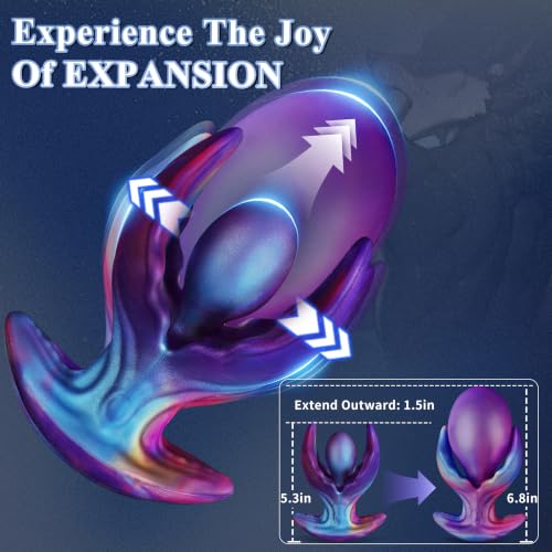 Inflatable Butt Plug Huge Magnetic Large Anal Plug for Deep Comfort - Image 3