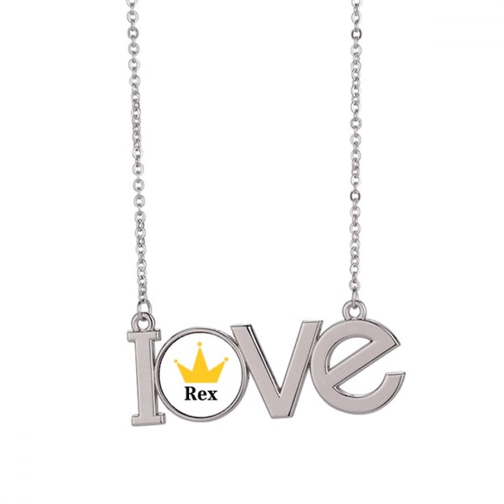 Rex Authority King Commander Kether Love Necklace Pendant Charm Jewelry