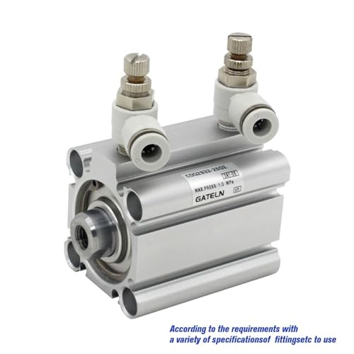 Cylindre compact CQ2B100 pour optimiser l'espace de vos machines avec une course de 100mm