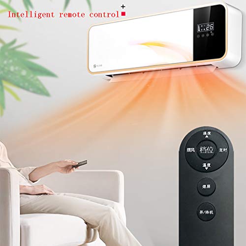 Ventilatorkachel met elektrische ventilatorkachel, 3000 W, PTC keramische ventilatorkachel voor thuis, led-display met instelbare thermostaat, met timer en afstandsbediening - Afbeelding 8