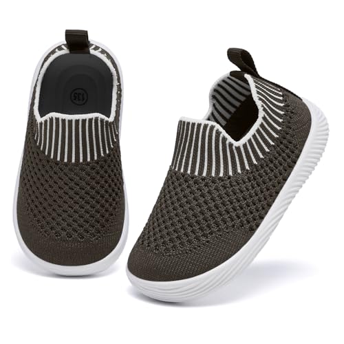 Image of MORENDL Baby Toddler Walking Socks Non-Slip Breathable Unisex Casual Sneakers