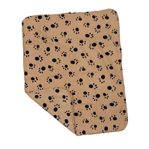 ibasenice Pet Towel Puppy Blanket Furry Animal Dog Blanket Waterproof Doggy Towel Doggy Blankets Towels for Dogs Side Puppies Dog Blankets for Small Dogs Covers Outdoor Groom Fleece Hello