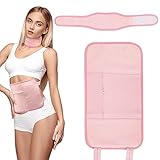 【Hochwertiges Material & Auslaufsicher】Das Material dieser Rizinusölpackung ist doppellagig. Das Innere besteht aus weicher, hautfreundlicher, hypoallergener gestrickter Raum-Baumwolle, die Rizinusöl gut absorbiert. Das Obermaterial ist Organic de Velvet Baumwolle, die eine wasser- und ölabweisende Beschichtung bildet. Sie müssen sich also keine Sorgen machen, dass Rizinusöl während des Gebrauchs ausläuft