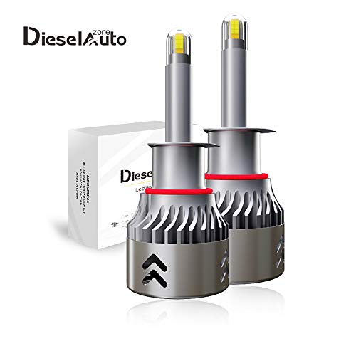 Faros LED de 8 lados H1 Mini Bombilla LED Faro 9600LM 60W 6000K Luces Led Xenon Blanco CSP Chips