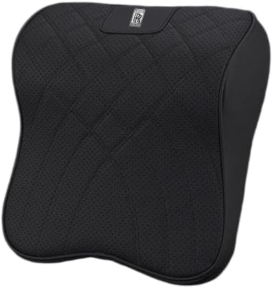 1個自動車用ヘッドレストクッション適合ロールスロイス ファントム VIII,調節可能取り外し可能爽快通気性肌に優しい汗を吸収柔らかく