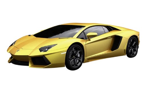 Modellino Lamborghini Aventador 2011 Giallo Met. Scala 1:43 True Scale Miniatures Auto Stradali Modello