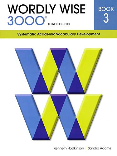 Wordly Wise 3000® 3rd Edition Grade 3 2 Books Set - Student Book & Answer Key (Systematic Academic Vocabulary Development)      Paperback – April 18, 2024
