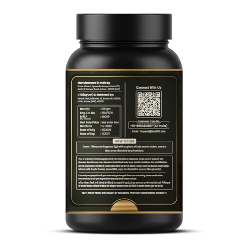 Image of Fauji 360 Powder for Back and Shoulder Reliever | Mixture of 15 Herbs | Herbal Treatement for Waist, Knee, Elbow, Shoulder and Back Pain (Pack of 1, 150g)