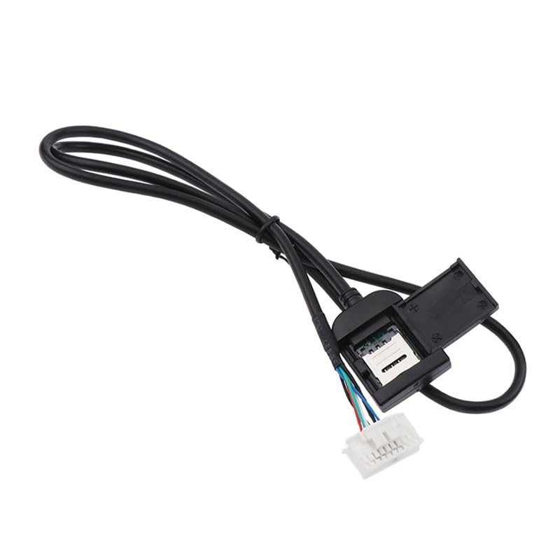20pin Sim Card Slot Adapter Cable for Android Radio Multimedia 4G GPS Navigation, Wire Replacement Part, 48.5cm/1.59FT