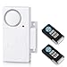 wsdcam Wireless Door Alarm Window and Door Open Alarm Magnetic Sensor Pool Door Alarms for Kids Safety Home Security, 110 dB Loud - Door Alarm with 2 Remotes
