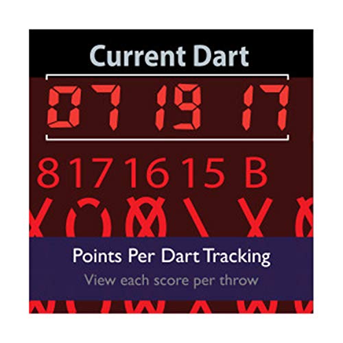 Viper By Gld Products 800 Regulation Size Electronic Dartboard, Featuring 57 Game Options For Up To 16 Players, Enhanced Scoring Experience With Ultra-Thin Spider, And Top Quality Segments To Reduce Bounce Outs, Black #TOP4