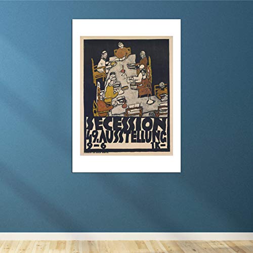 Affiche encadrée Egon Schiele Secession 49 - Art moyen mat - 4
