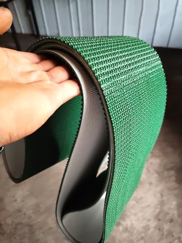 Rotolo di nastro trasportatore in PVC spesso 5 mm per uso industriale | Sostituzione del tavolo trasportatore elettrico regolabile | Materiale di trasporto per un movimento efficiente