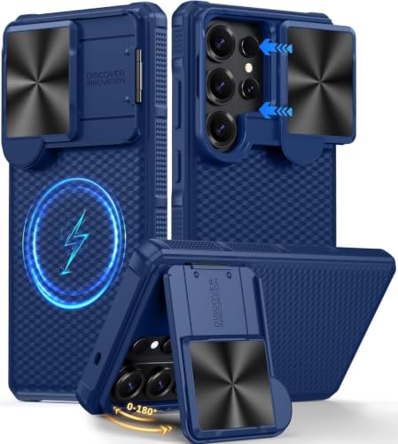 Image of Magnetic for Samsung Galaxy S26 Ultra Case (Samsung Galaxy S26 Ultra-Blue, Samsung Galaxy S26 Ultra)