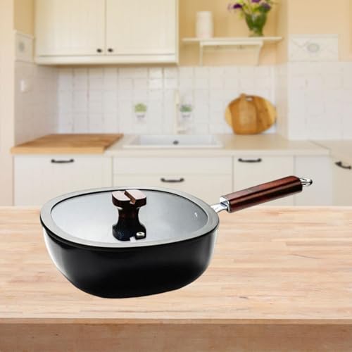 Image of ARTISOUL Frying Pan Non Stick Lightweight Multifunctional Saucepan for Stew Soup Home 24Cm