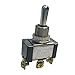 Gardner Bender GSW-117 Heavy-Duty Electrical Toggle Switch, SPDT, Mom ON-OFF-Mom-ON, 20 A/125V AC, Screw Terminal