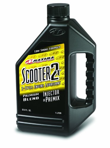 Maxima 26901 Scooter 2T 2-Stroke Premix/Injector Oil - 1 Liter Bottle