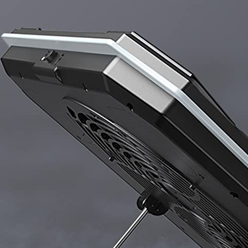 Radiateur d'ordinateur support de refroidissement ventilateur noir de base - 6