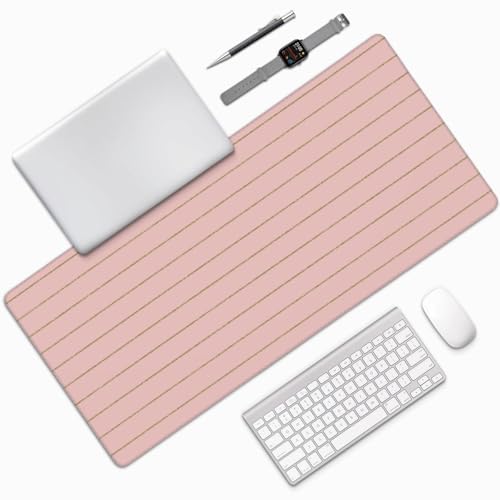 Clavier PC stable grâce au grand tapis de souris rétro à base caoutchouc - 7