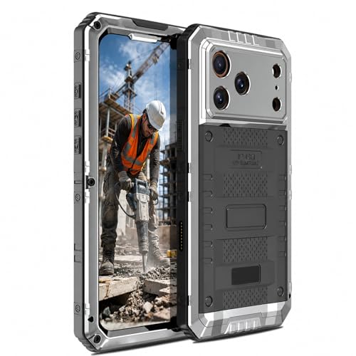 �yIP68�h���݌v�E�S��͌^�ziPhone 17 Pro Max �p �P�[�X �ϏՌ� �h�o �h�� ������ʕی� �J�����ی� �|�[�g�J�o�[ ���C�����X�[�d�Ή� ���^�����t���[�� �V���R�����w �J�̓� �C �v�[�� �o�R ���s ��Ɨp ���O ����g�� ��� �X�}