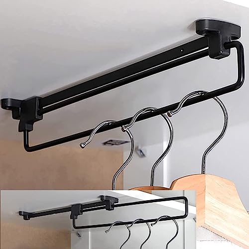Rack de pantalon de traction coulissant et organisateur de placard réglable