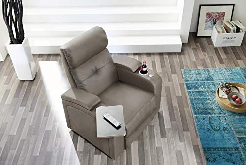 Preisvergleich Produktbild RASANTI Fernsehsessel 1er Sessel Houston von Pro Com Grau