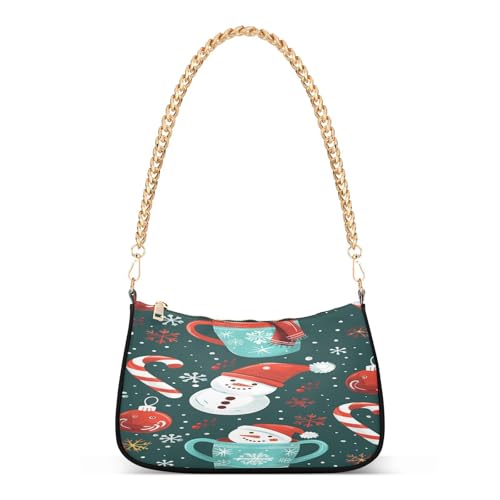 Mini bolso bandolera con diseño de unicornios lindos y florales, Adorables Tazas Cacao, Talla única