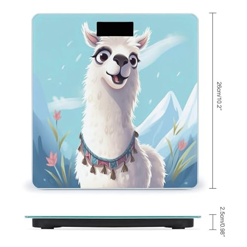 Báscula digital de baño con pantalla LCD y capacidad 400 lb miniatura 2