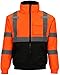 Tingley J26119 Bomber II Insulated Jacket, Large, Safety Orange